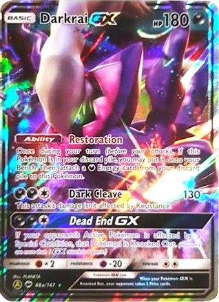 Darkrai GX 88a/147 - Holofoil