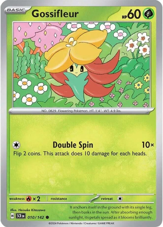 Gossifleur (010/142) (Reverse Holofoil) [SV07: Stellar Crown]