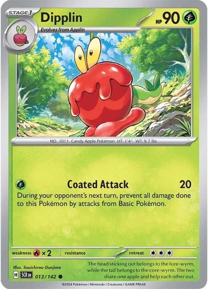 Dipplin (013/142) (Reverse Holofoil) [SV07: Stellar Crown]