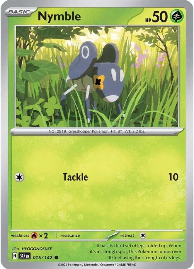 Nymble (015/142) (Reverse Holofoil) [SV07: Stellar Crown]