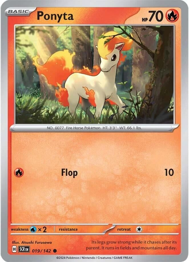 Ponyta (019/142) [SV07: Stellar Crown]
