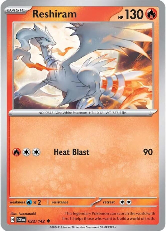 Reshiram (022/142) [SV07: Stellar Crown]