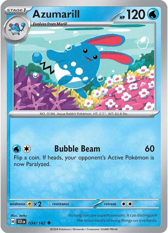 Azumarill (034/142) [SV07: Stellar Crown]