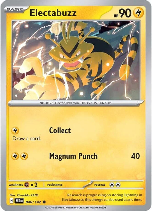 Electabuzz (046/142) (Reverse Holofoil) [SV07: Stellar Crown]