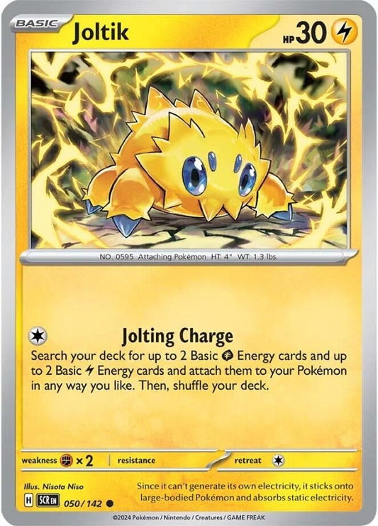 Joltik (050/142) (Reverse Holofoil) [SV07: Stellar Crown]