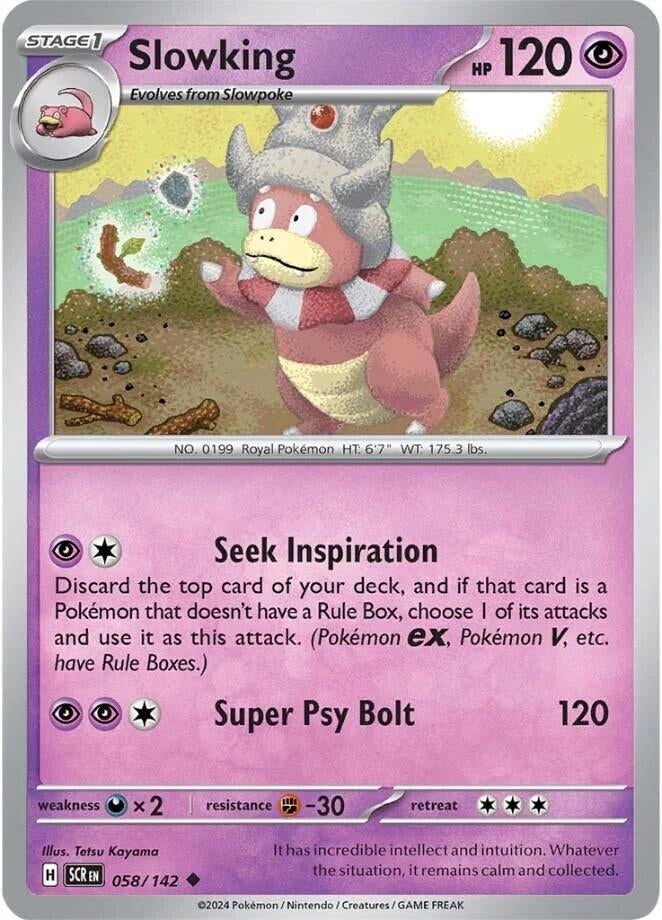 Slowking (058/142) [SV07: Stellar Crown]