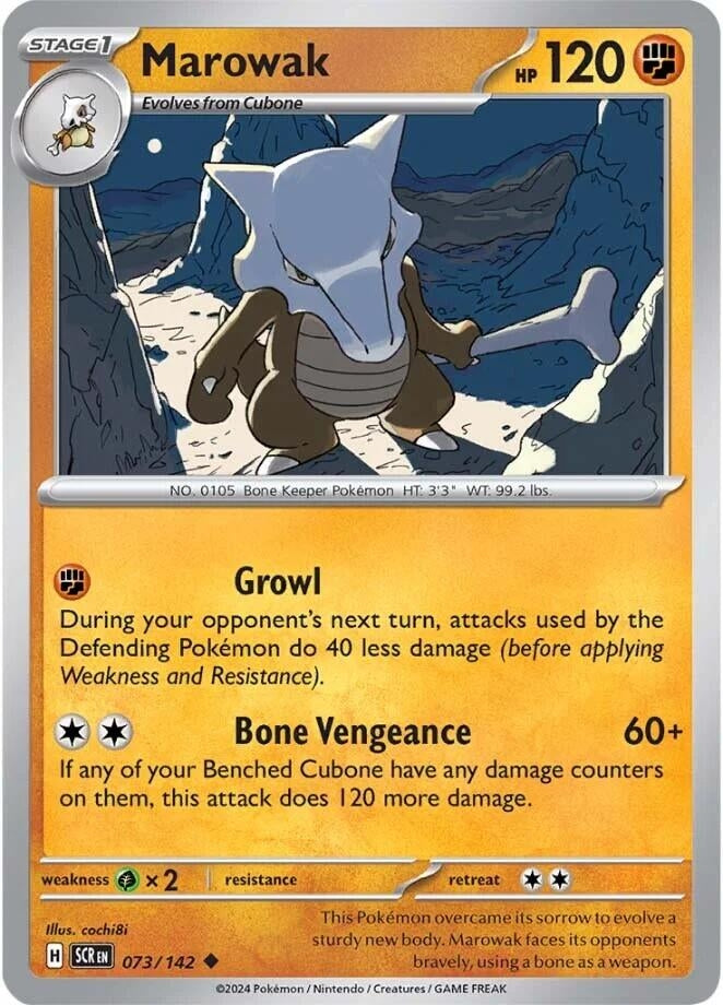 Marowak (073/142) [SV07: Stellar Crown]