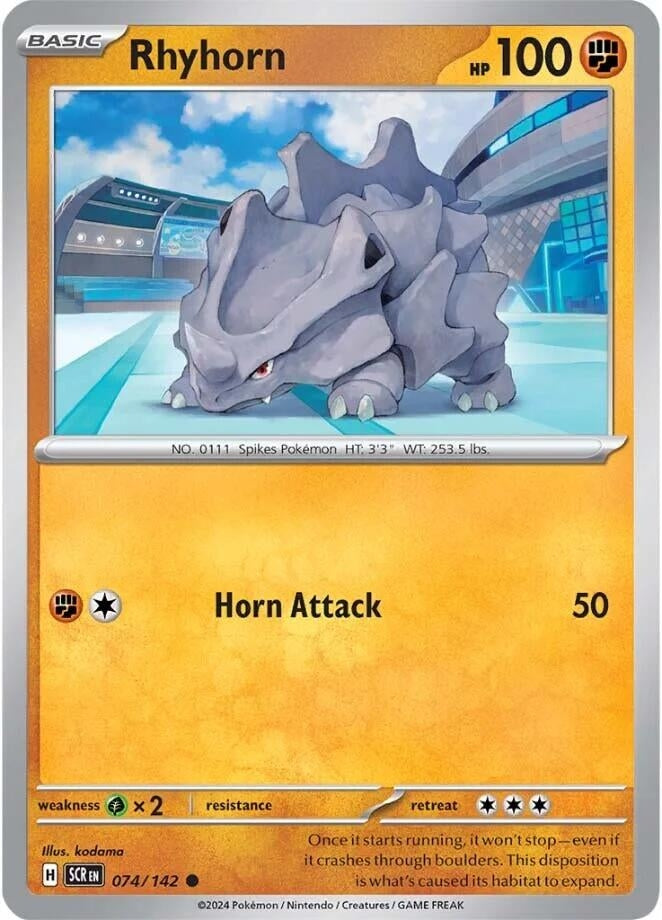 Rhyhorn (074/142) [SV07: Stellar Crown]