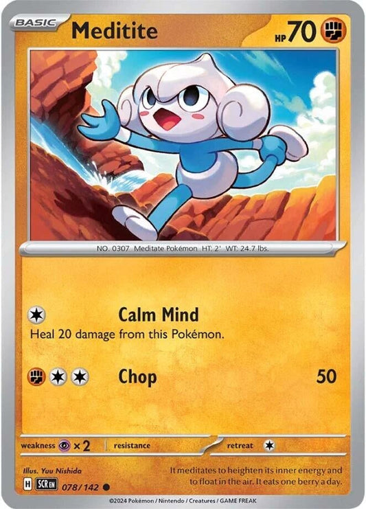 Meditite (078/142) [SV07: Stellar Crown]