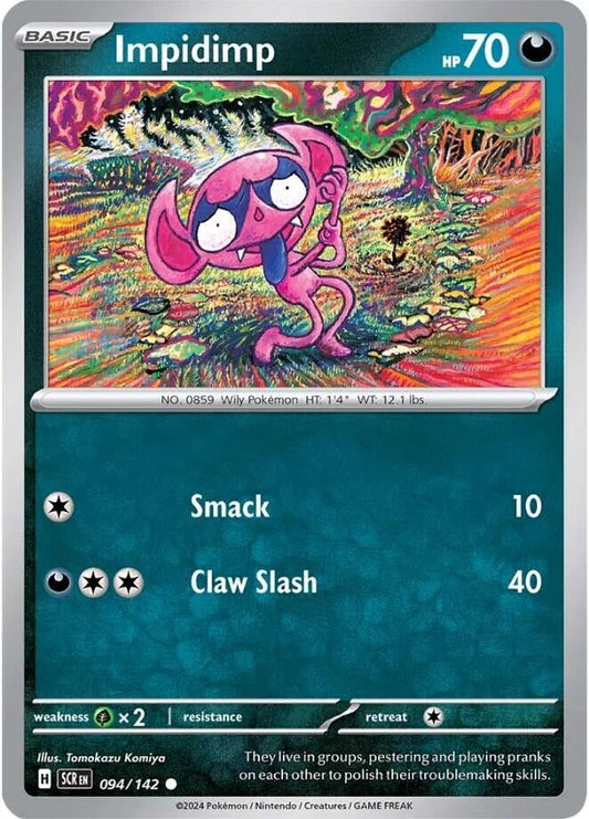 Impidimp (094/142) (Reverse Holofoil) [SV07: Stellar Crown]