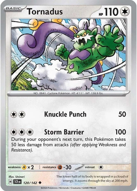 Tornadus (120/142) (Reverse Holofoil) [SV07: Stellar Crown]