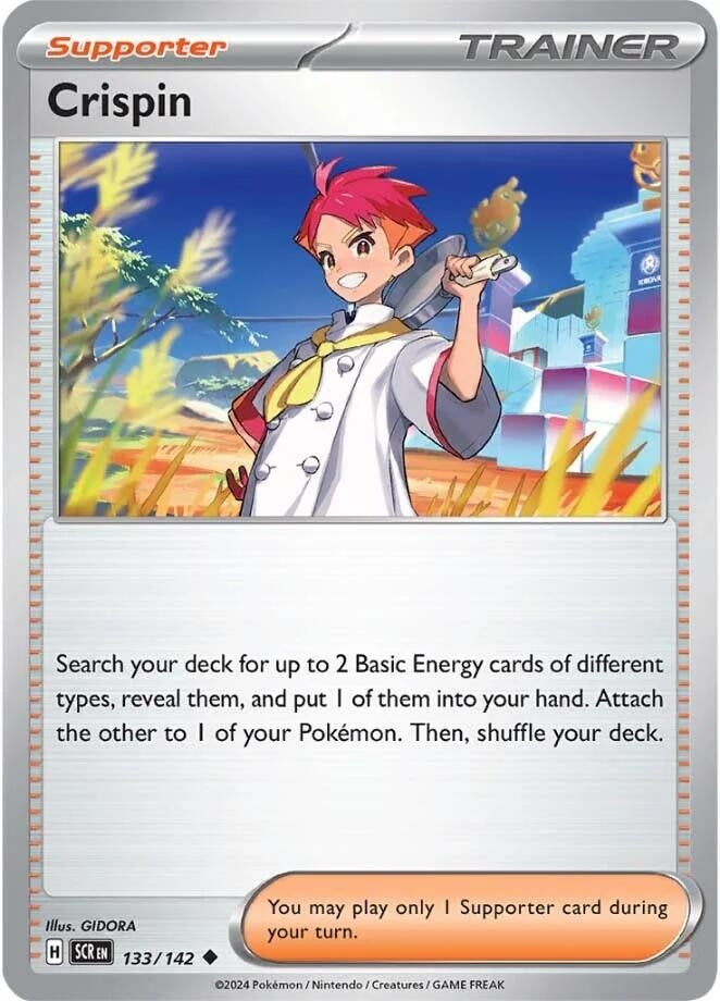 Crispin (133/142) (Reverse Holofoil) [SV07: Stellar Crown]