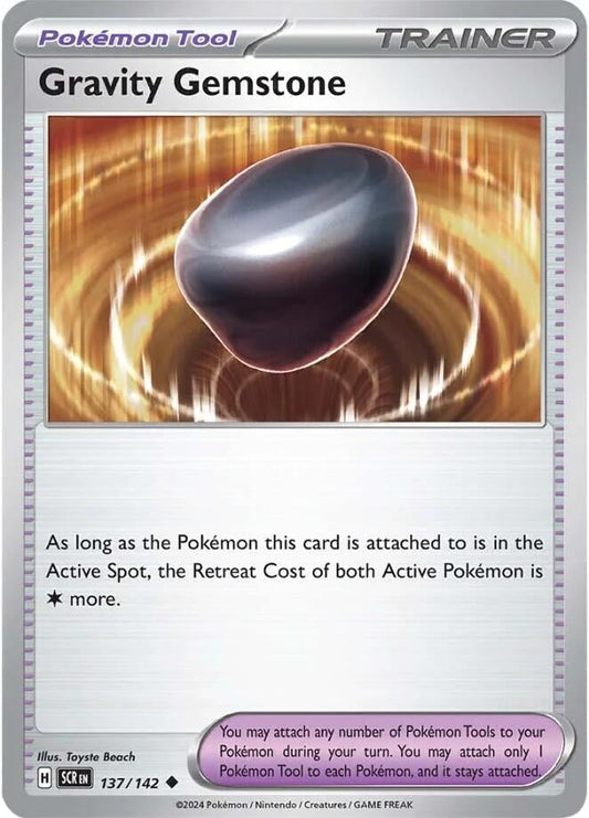 Gravity Gemstone (137/142) (Reverse Holofoil) [SV07: Stellar Crown]