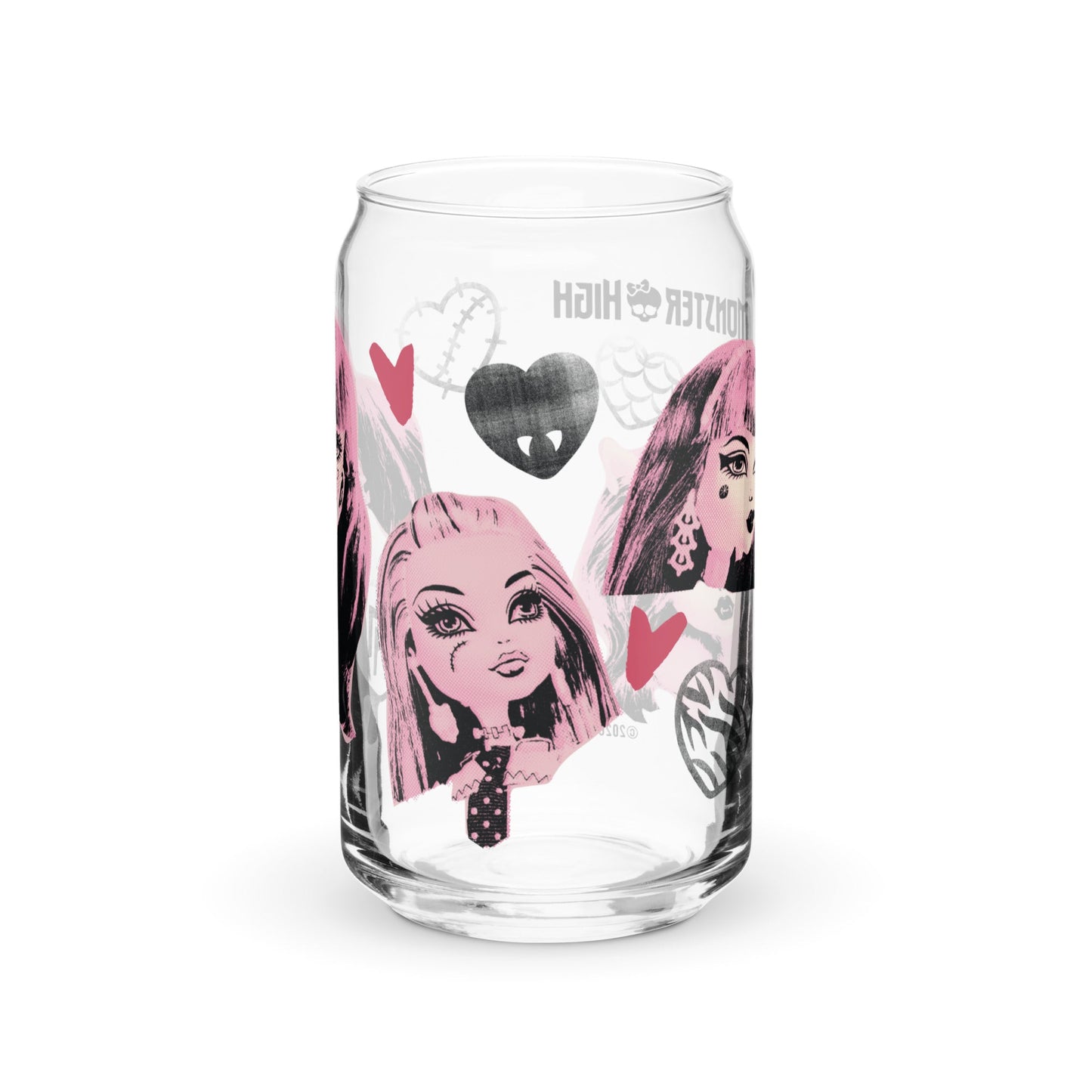Monster High Ghoulentines Clear Glass