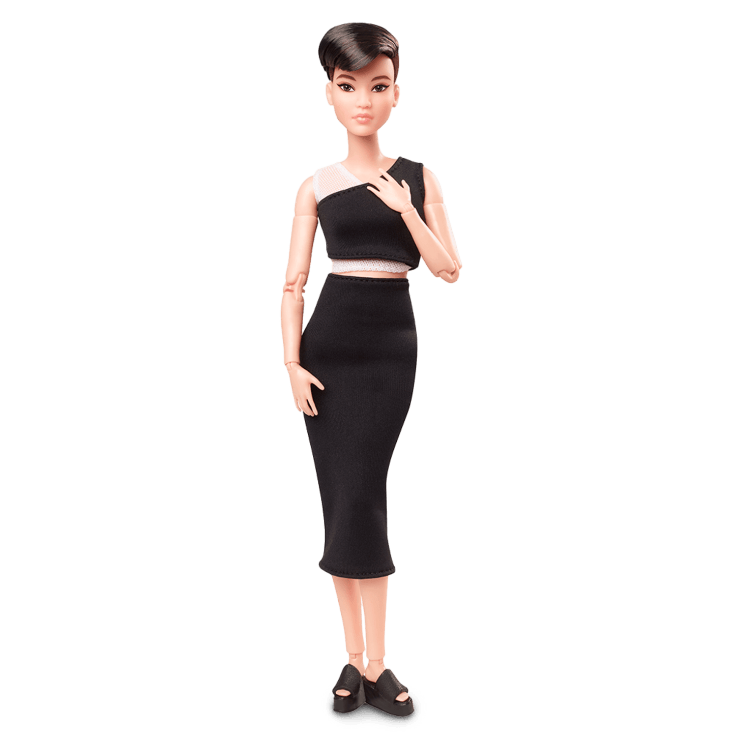 Barbie Looks Doll (Petite. Brunette Pixie Cut)